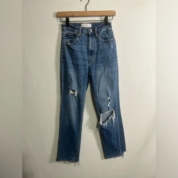 Abercrombie & fitch The ankle straight ultra high rise - Picture 1 of 4